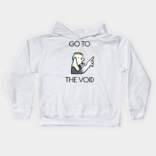 Go to the void Kids Hoodie